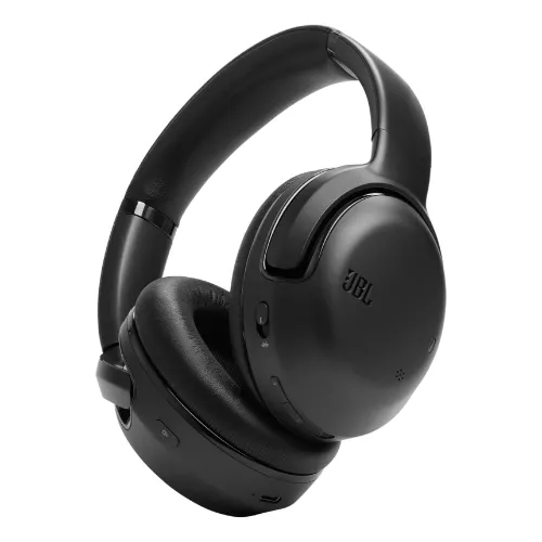 Headphone over-ear com saídas bem grande, almofada grossa e alça bem grossa